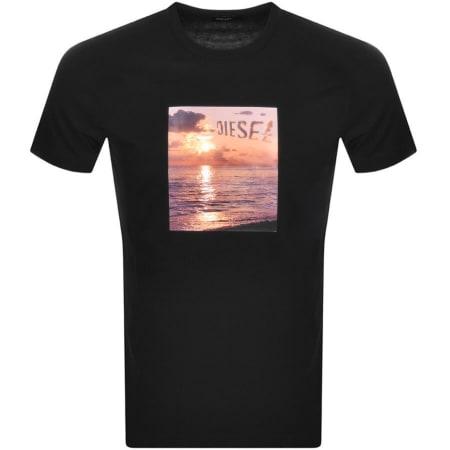 Product Image for Diesel T Just G24 Short Sleeved T Shirt Black