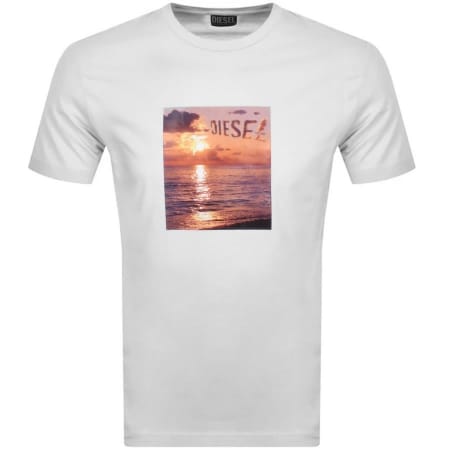 Product Image for Diesel T Just G24 Short Sleeved T Shirt White