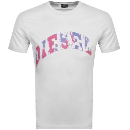 Product Image for Diesel T Diegor G14 Short Sleeved T Shirt White
