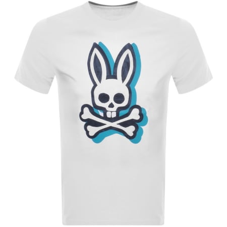 Product Image for Psycho Bunny Graphic Logo T Shirt White