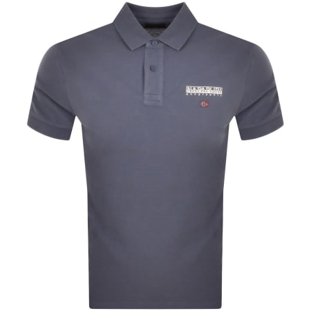 Product Image for Napapijri Ayas Short Sleeve Polo T Shirt Blue