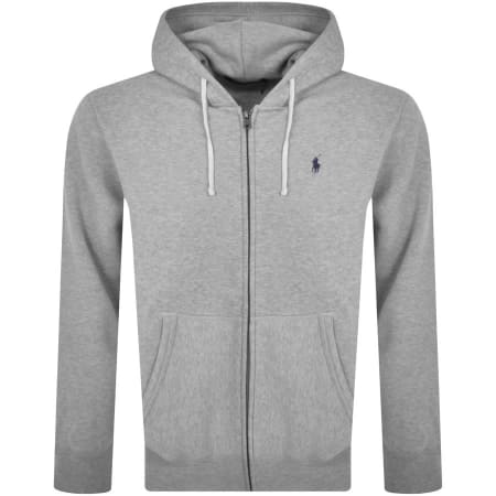 Product Image for Ralph Lauren Full Zip Hoodie Grey