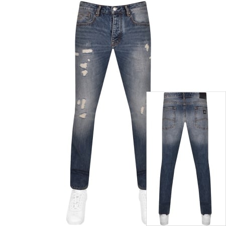 Product Image for Armani Exchange Tapered Fit Jeans Blue