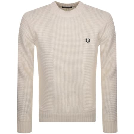 Product Image for Fred Perry Knit Jumper Cream