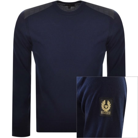 Product Image for Belstaff Kerrigan Knit Jumper Navy