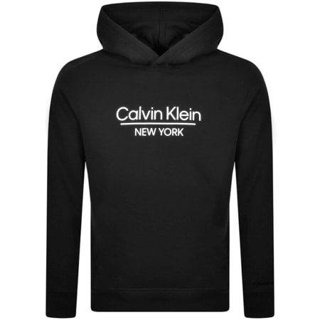 Product Image for Calvin Klein New York Logo Hoodie Black