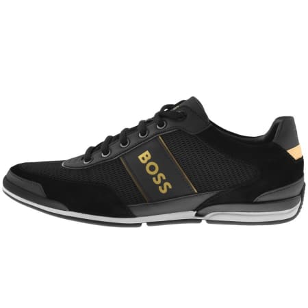 Product Image for BOSS Saturn Lowp Trainers Black