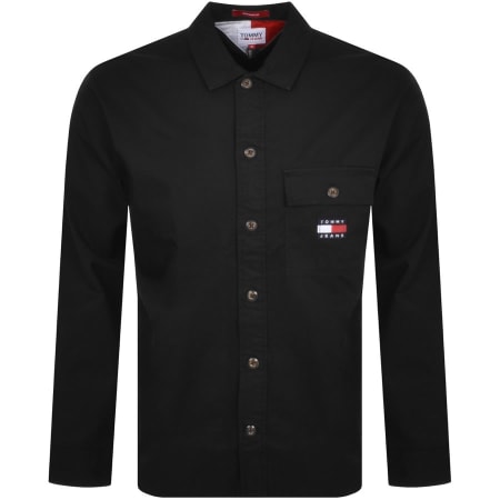 Product Image for Tommy Jeans Solid Overshirt Black