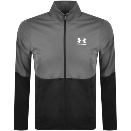 Product Image for Under Armour Fitted Pique Full Zip Track Top Grey