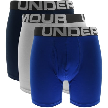 Product Image for Under Armour Boxerjock 3 Pack Boxer Shorts Blue