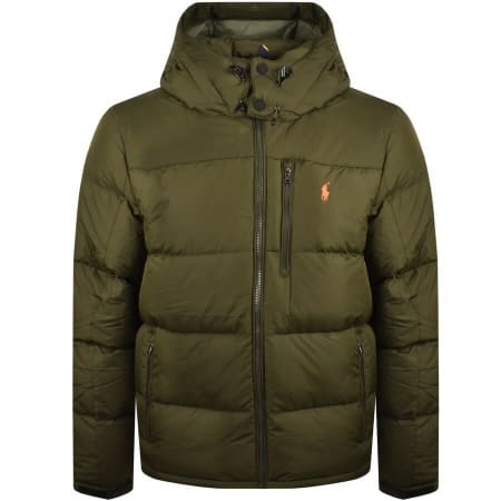 Product Image for Ralph Lauren Bomber Down Jacket Green