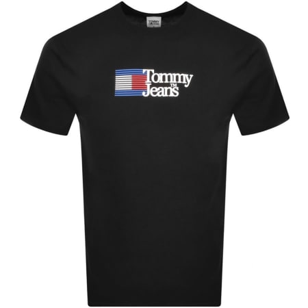Product Image for Tommy Jeans Classic Chest Logo T Shirt Black