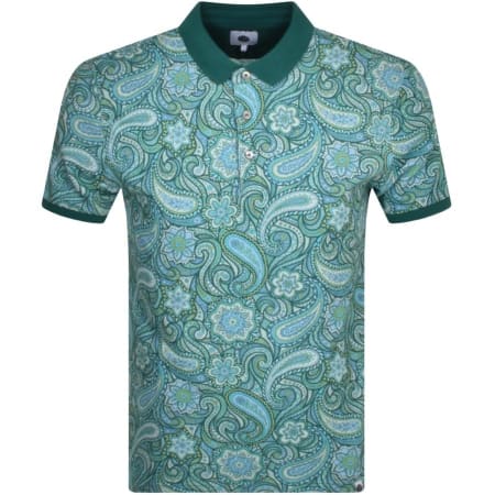 Product Image for Pretty Green Itchycoo Paisley Polo T Shirt Green