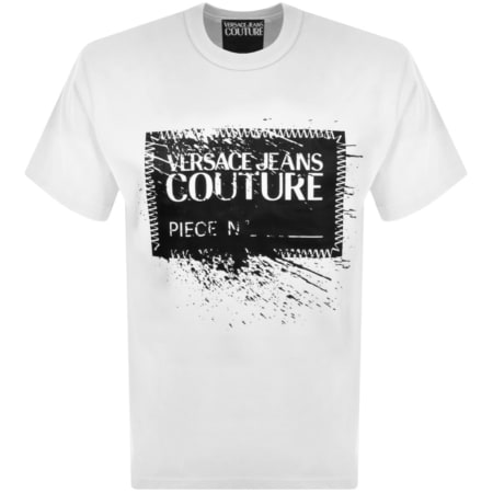 Product Image for Versace Jeans Couture Sketch T Shirt White