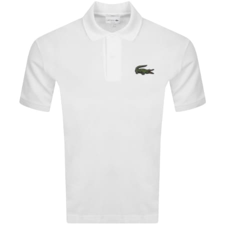 Product Image for Lacoste Short Sleeved Polo T Shirt White
