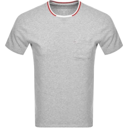 Product Image for Lacoste Loungewear Crew Neck T Shirt Grey