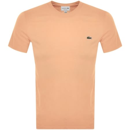 Product Image for Lacoste Crew Neck T Shirt Orange
