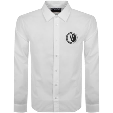 Product Image for Versace Jeans Couture Long Sleeve Shirt White