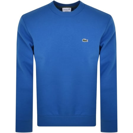 Product Image for Lacoste Crew Neck Sweatshirt Blue