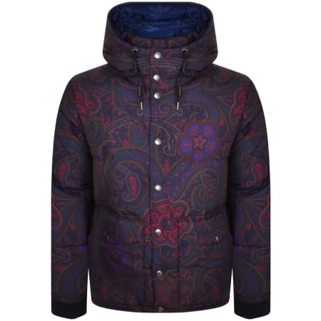 Product Image for Ralph Lauren Padded Paisley Jacket Navy