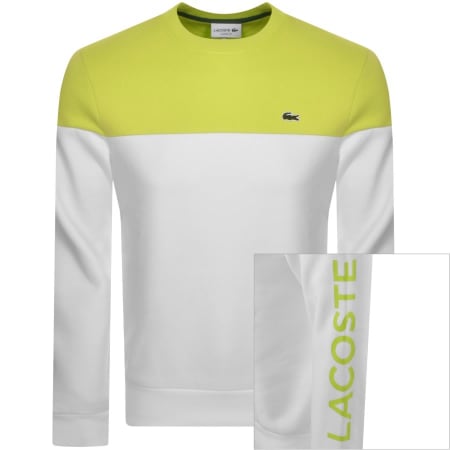 Product Image for Lacoste Graphics Sweatshirt White