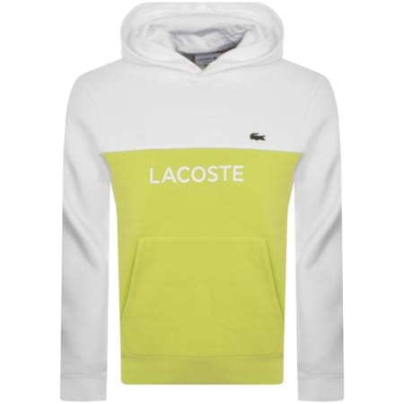 Product Image for Lacoste Logo Hoodie Green