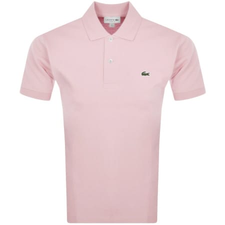 Product Image for Lacoste Short Sleeved Polo T Shirt Pink