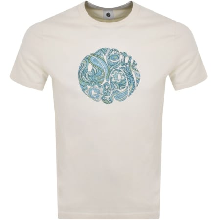 Product Image for Pretty Green Itchycoo Paisley T Shirt Cream