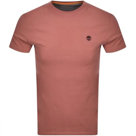 Product Image for Timberland Dun River Logo T Shirt Pink