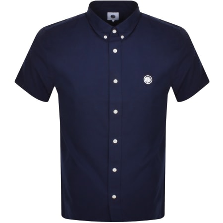 Recommended Product Image for Pretty Green Oxford Short Sleeve Shirt Navy