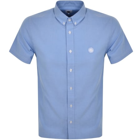 Product Image for Pretty Green Oxford Short Sleeve Shirt Blue