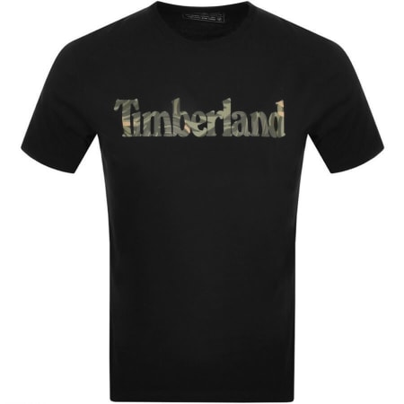 Product Image for Timberland Linear Logo T Shirt Black