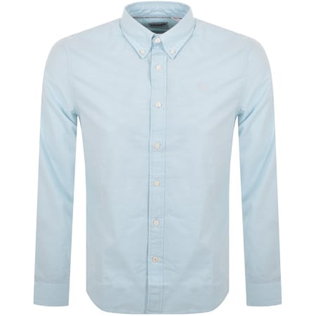 Product Image for Timberland Long Sleeve Slim Oxford Shirt Blue