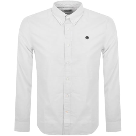 Product Image for Timberland Long Sleeve Slim Oxford Shirt White