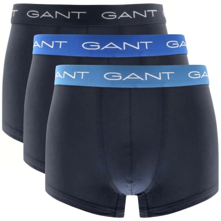 Product Image for Gant Three Pack Stretch Trunks Navy