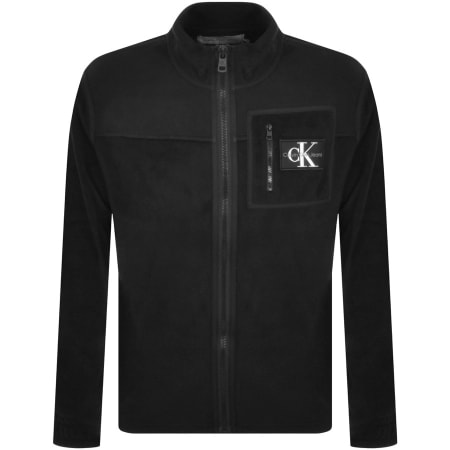 Product Image for Calvin Klein Jeans Block Fleece Jacket Black
