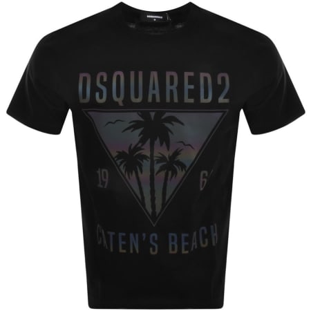 Product Image for DSQUARED2 Logo T Shirt Black