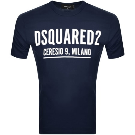 Product Image for DSQUARED2 Ceresio 9 T Shirt Navy