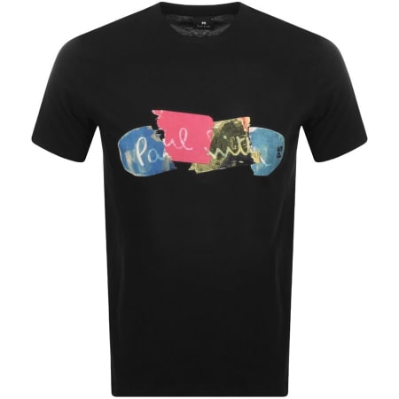 Product Image for PS By Paul Smith Broken Board T Shirt Black
