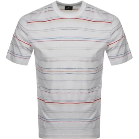 Product Image for PS By Paul Smith Stripe T Shirt White