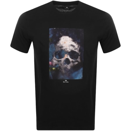 Product Image for PS By Paul Smith Skull Logo T Shirt Black