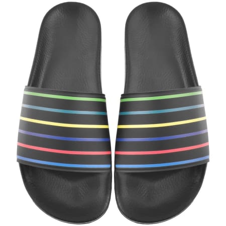 Product Image for PS By Paul Smith Nyro Stripe Sliders Black