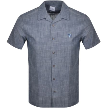 Product Image for PS By Paul Smith Short Sleeve Shirt Blue