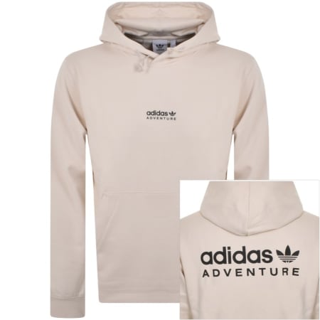 Product Image for adidas Originals Logo Hoodie Cream