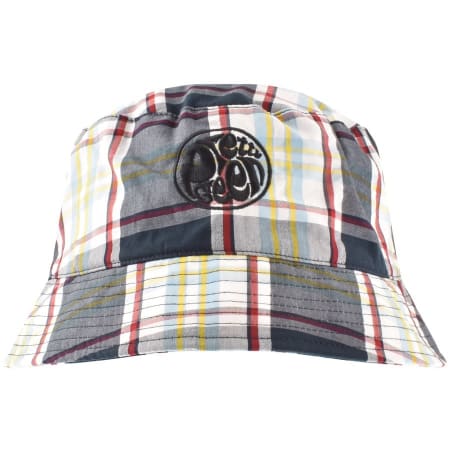 Product Image for Pretty Green Check Bucket Hat Navy