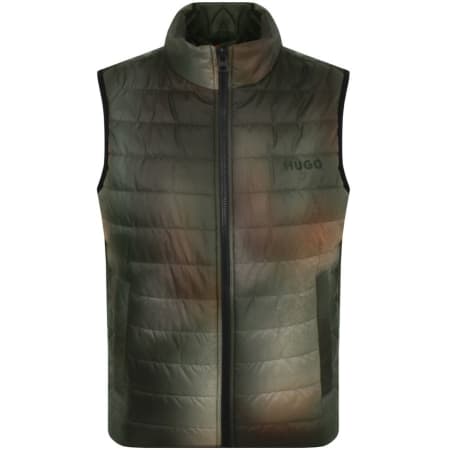 Product Image for HUGO Bentino 2321 Padded Gilet Green
