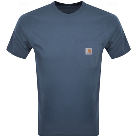 Product Image for Carhartt WIP Pocket Short Sleeved T Shirt Blue