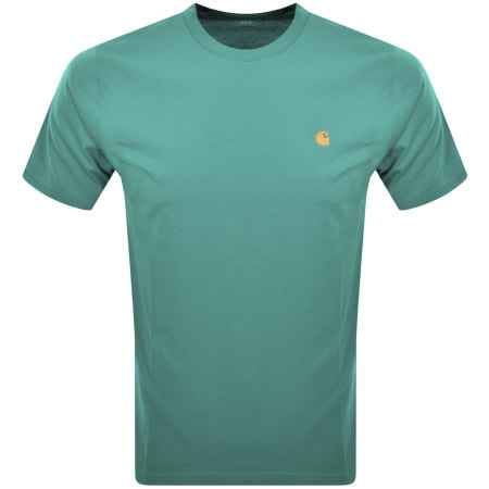 Product Image for Carhartt WIP Chase Short Sleeved T Shirt Green