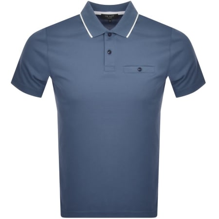 Product Image for Ted Baker Galton Polo T Shirt Blue