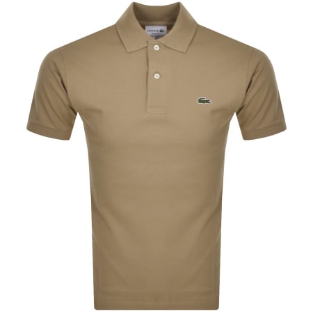 Product Image for Lacoste Classic Fit Polo T Shirt Beige